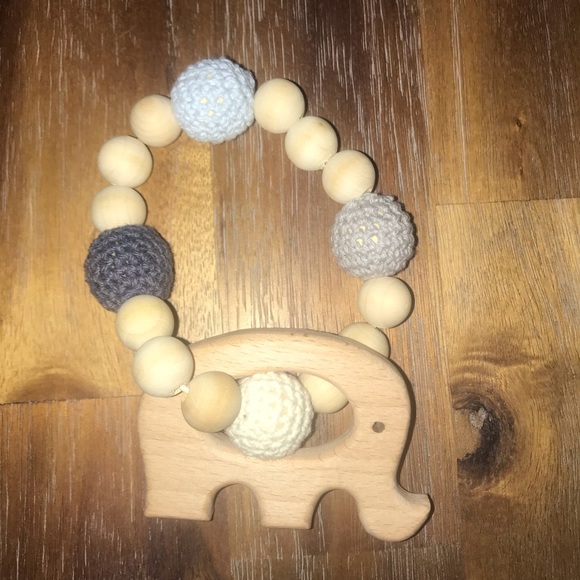 Natural wood teething rings - Picture 5 of 8
